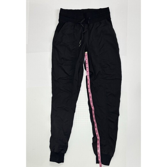 Lululemon Dance Studio Mid Rise Womens Jogger Pant 28’’ Size 6 Full Length Black - Picture 3 of 5